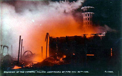 Photo of The Burning of Crystal Palace