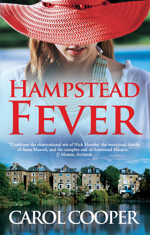 Front Cover of the Novel Hampstead Fever by Carol Cooper