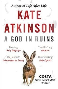 Image of the front cover of the novel 'A God In Ruins' by Kate Atkinson