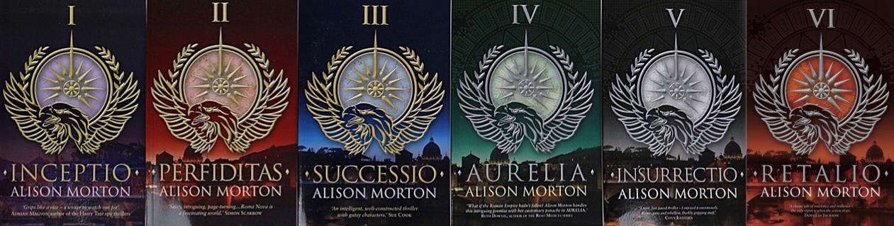 Image of 6 books by Alison Morton