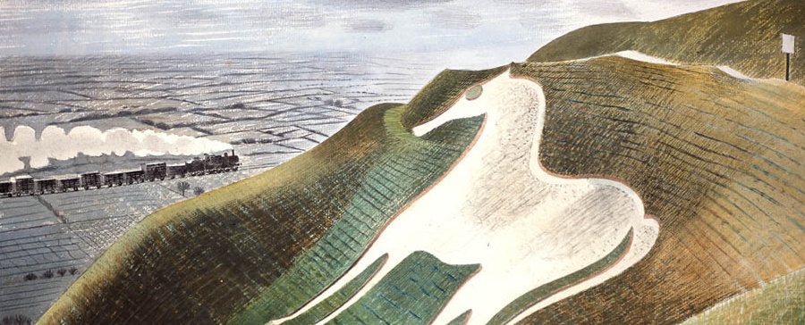 Bombs, Ravilious, Eastbourne and The Chalky Sea