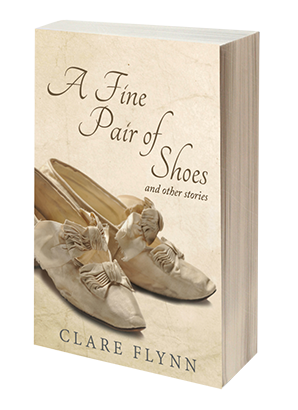 Front Cover of the novel 'A Fine Pair of Shoes' by Clare Flynn