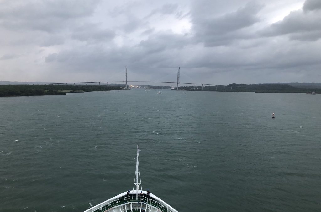 My voyage round the world revisited – 1. The Panama Canal