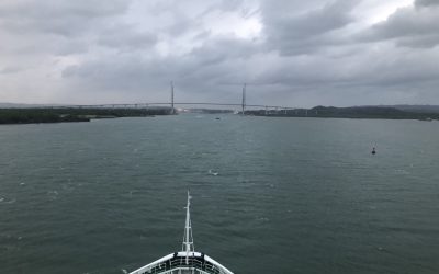 My voyage round the world revisited – 1. The Panama Canal
