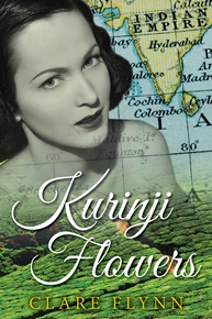 Front Cover of the novel 'Kurinji Flowers' by Clare Flynn