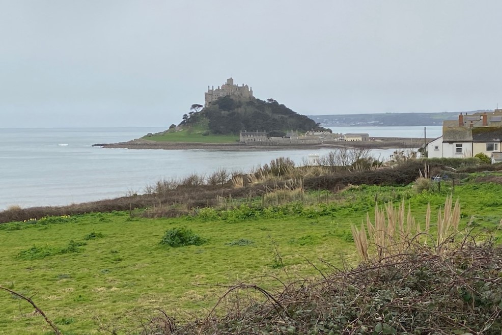St Michael’s Mount from ourgarden